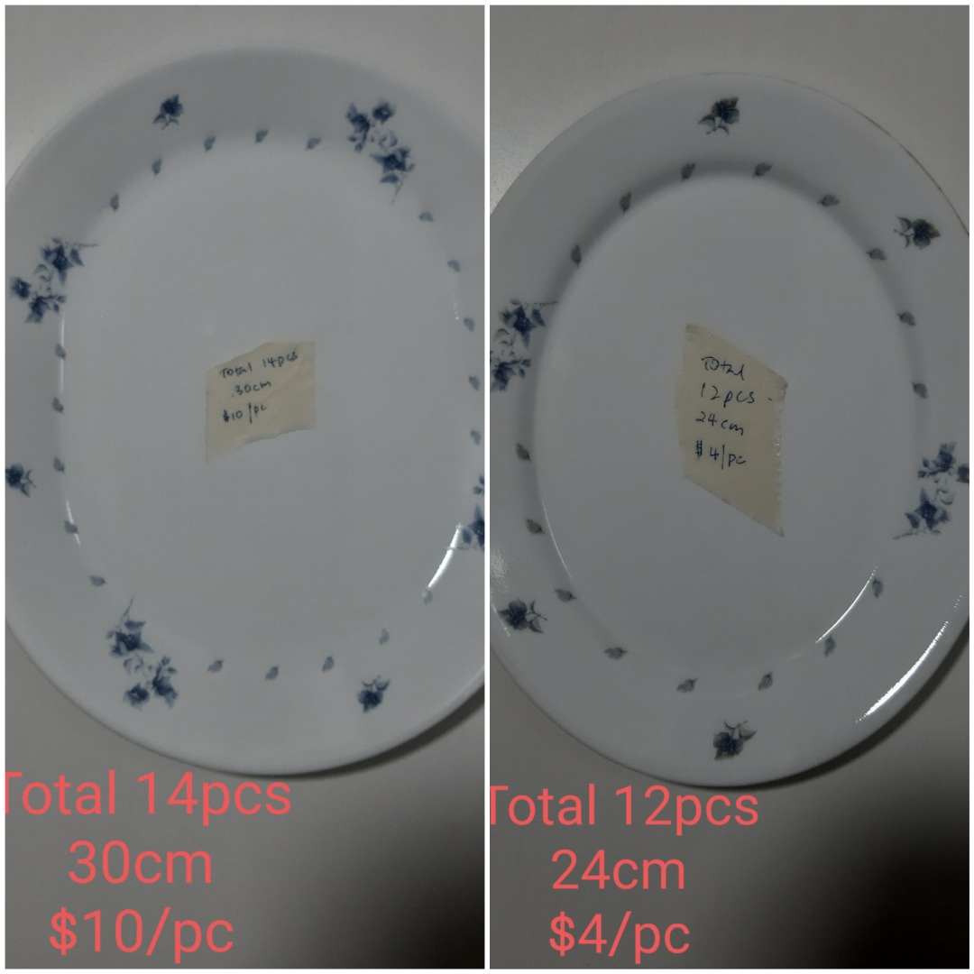 Corelle sets moving out sales, Furniture & Home Living, Kitchenware