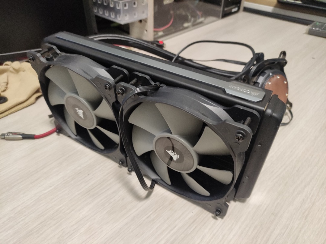 CORSAIR H100i v2 CPU cooler, 電腦＆科技, 電腦周邊及配件, 電腦周邊