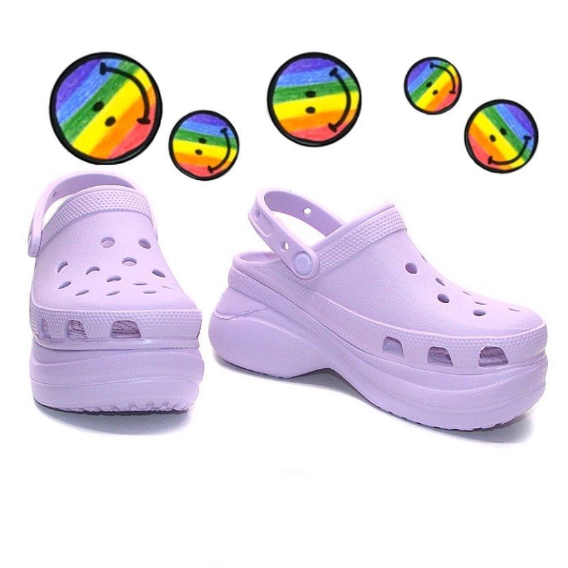 Crocs classic platform Sandals pastel Women s Fashion Footwear