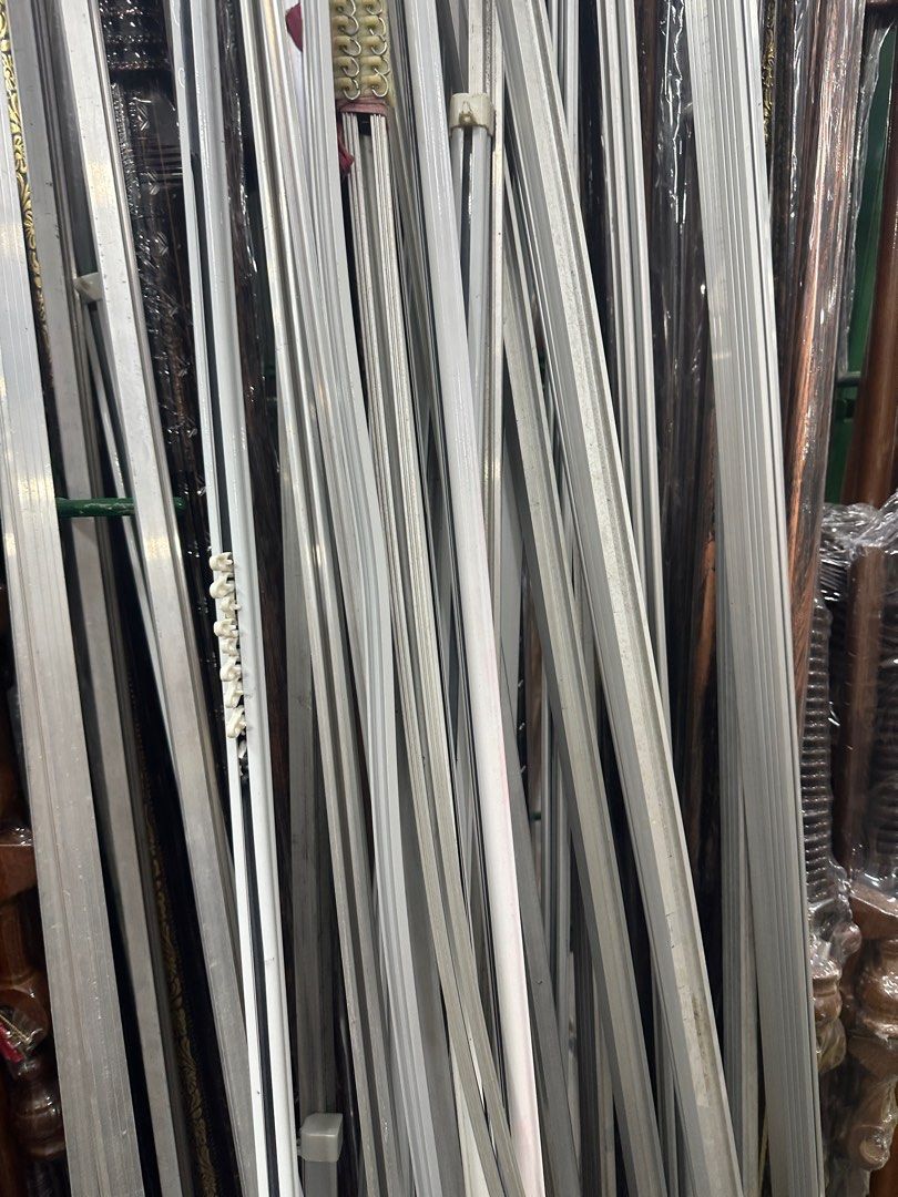 Curtain Railing Langsir Besi, Furniture & Home Living, Home Decor