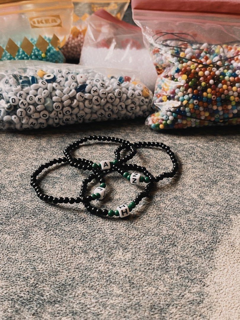 Custom Beads Jewellery DIY Beaded Necklaces Chokers Bracelets Rings