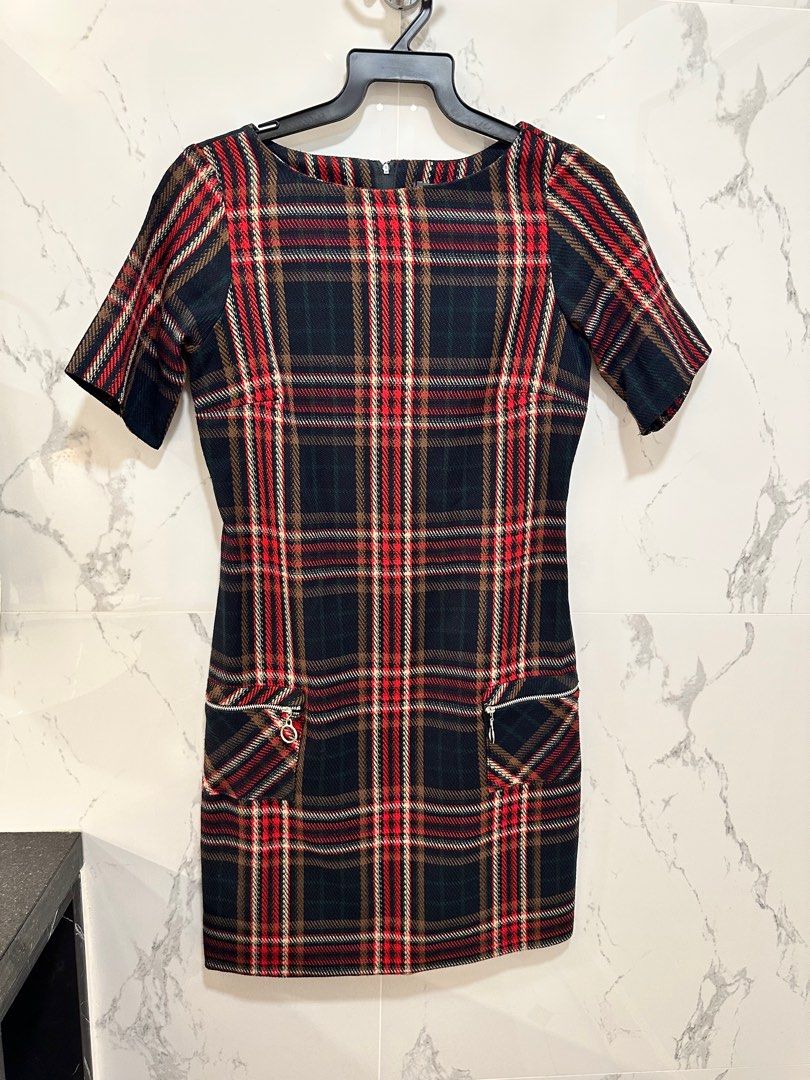 Dorothy perkins online tartan dress