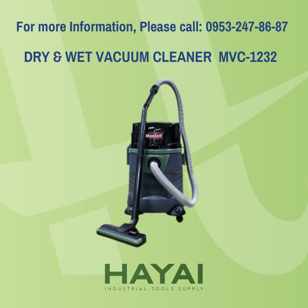 DRY & WET VACUUM CLEANER MVC1232, Commercial & Industrial