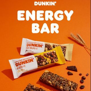 Dunkin' Energy Bar Protein/Coffee 30gx12
