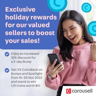 Exclusive holiday rewards for our valued sellers to boost your sales!