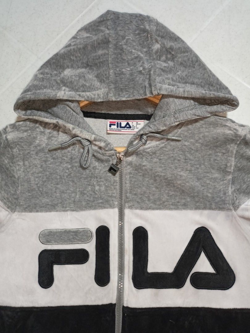 Velvet hotsell fila hoodie