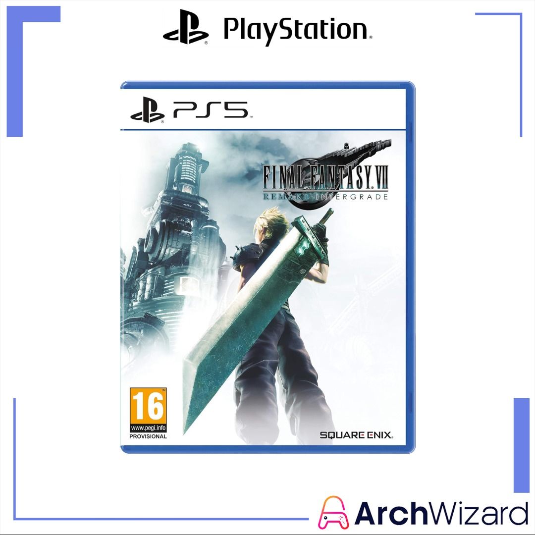 Final Fantasy VII Remake Deluxe Edition, Video Gaming, Video Games,  PlayStation on Carousell