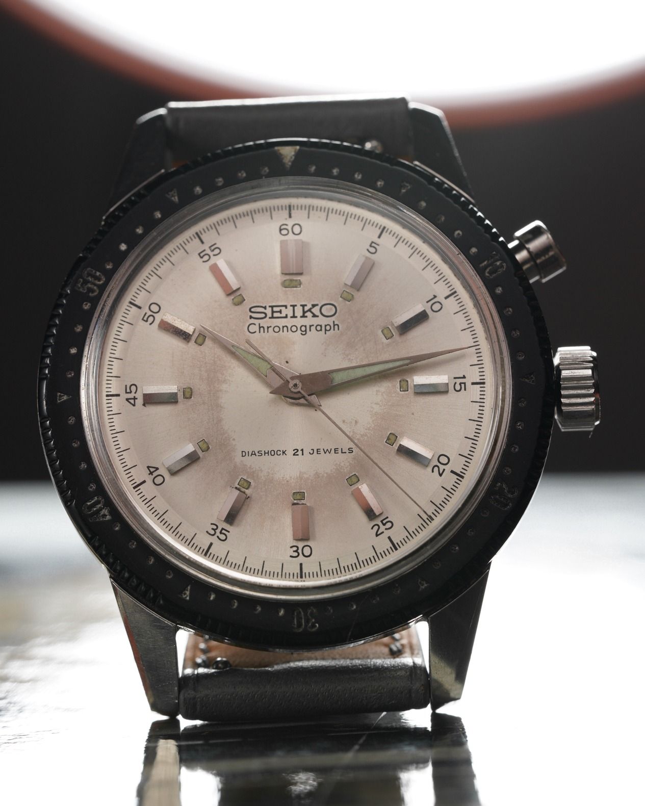 The First and very early Seiko Chronograph ref. 45899 Monopusher ...