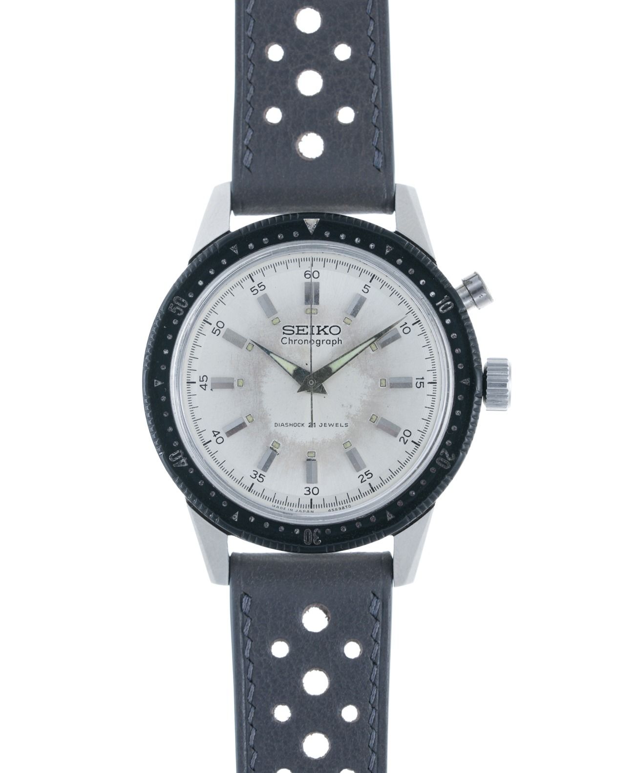 The First and very early Seiko Chronograph ref. 45899 Monopusher ...