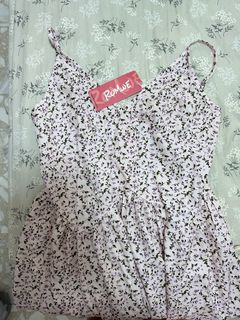 MAJOR LF ISO BRANDY MELVILLE FLORAL ARIANNA DRESS BLUE, Women's Fashion,  Dresses & Sets, Dresses on Carousell
