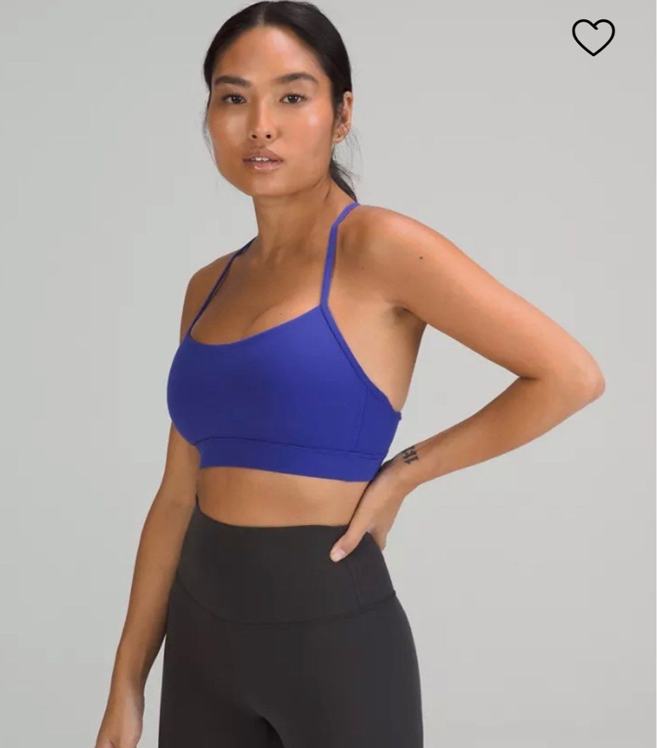 Lululemon 2 Flow Y Bra Nulu Light Support, B/C Cup Asia Fit, Women's Fashion,  Activewear on Carousell