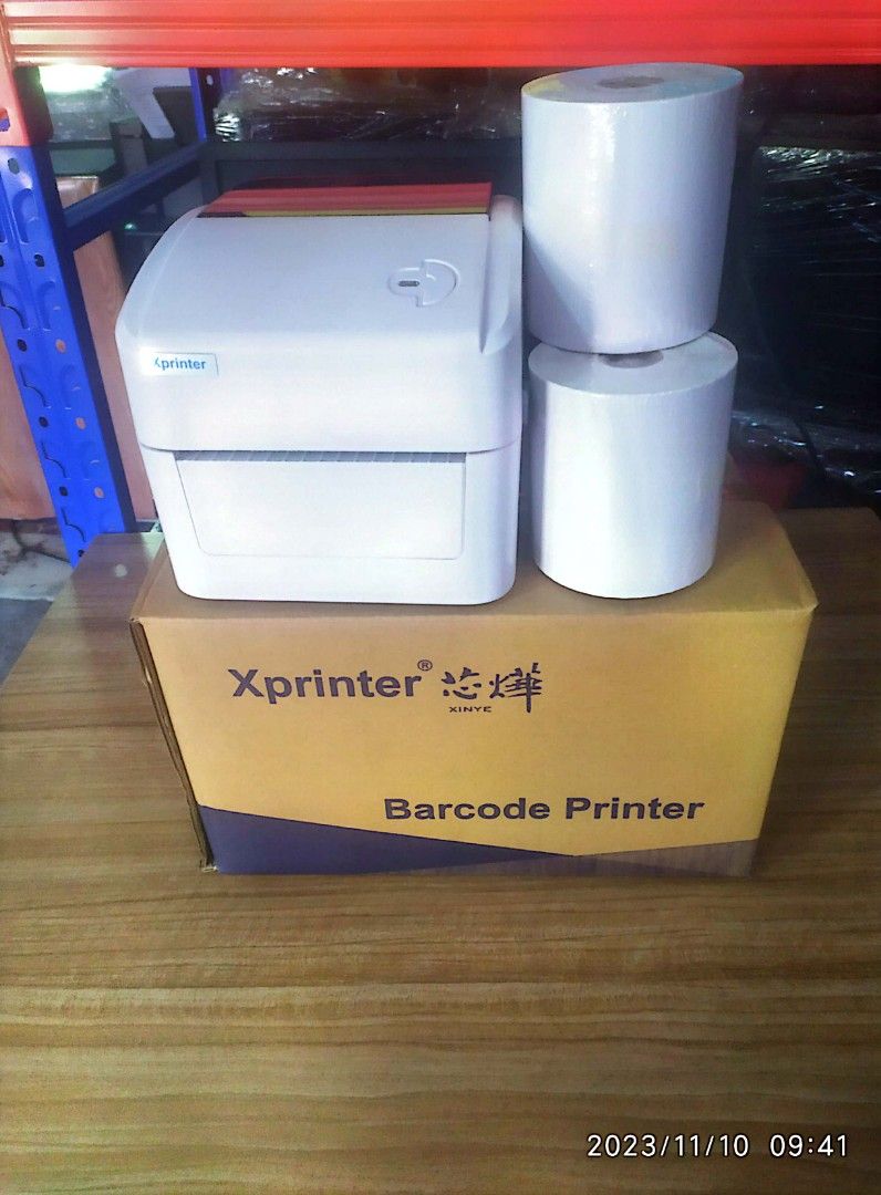 FOR SALE BARCODE WAYBILL STICKER (Category: Printers, Scanners & Copiers) located in Manila. Submitted by cm875381367283 (Listing ID 1264806063, Image 3). Description: Barcode waybill sticker 1box 24rolls brand new.