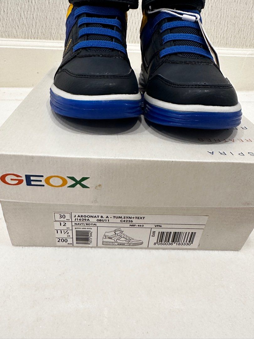Geox blue hotsell shoes