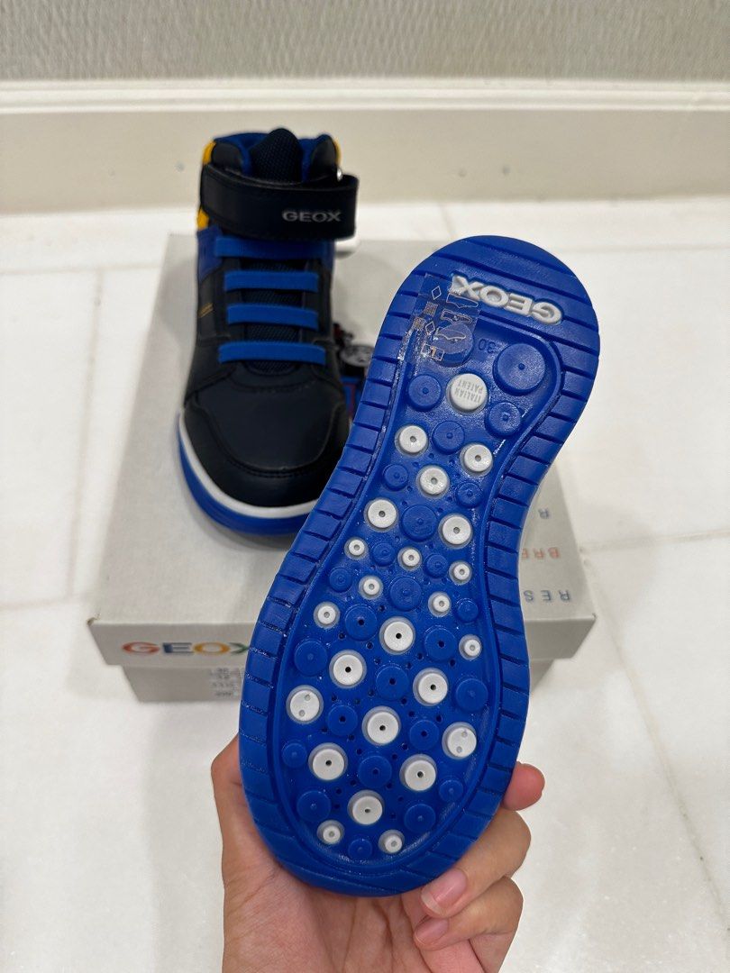 Geox blue sneakers outlet