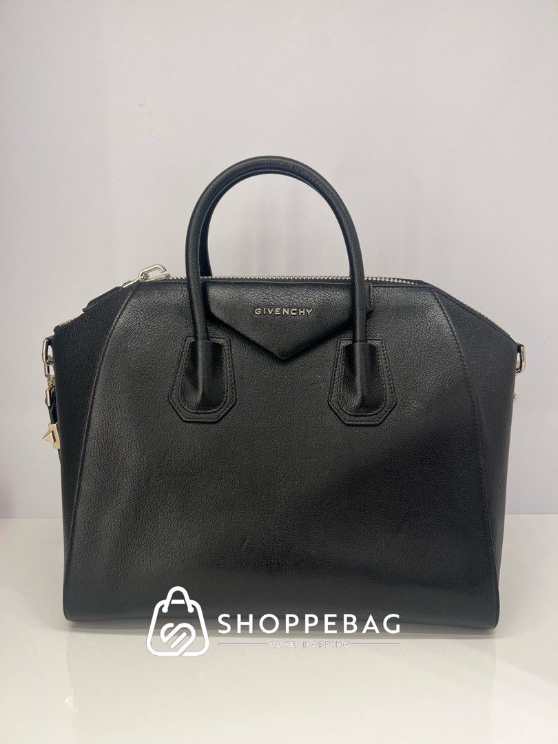 Givenchy antigona shop medium leather tote