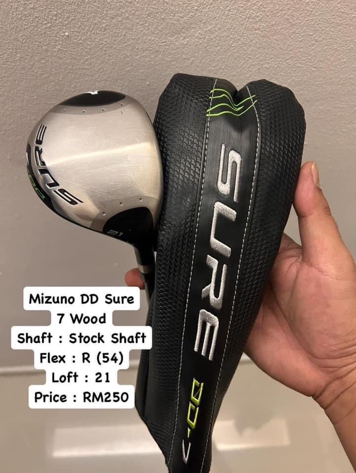 Golf Wood 7 Mizuno DD Sure Sports Equipment Sports Games Golf on Carousell