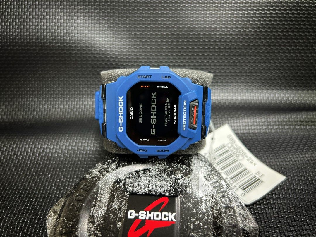 G shock blue line online
