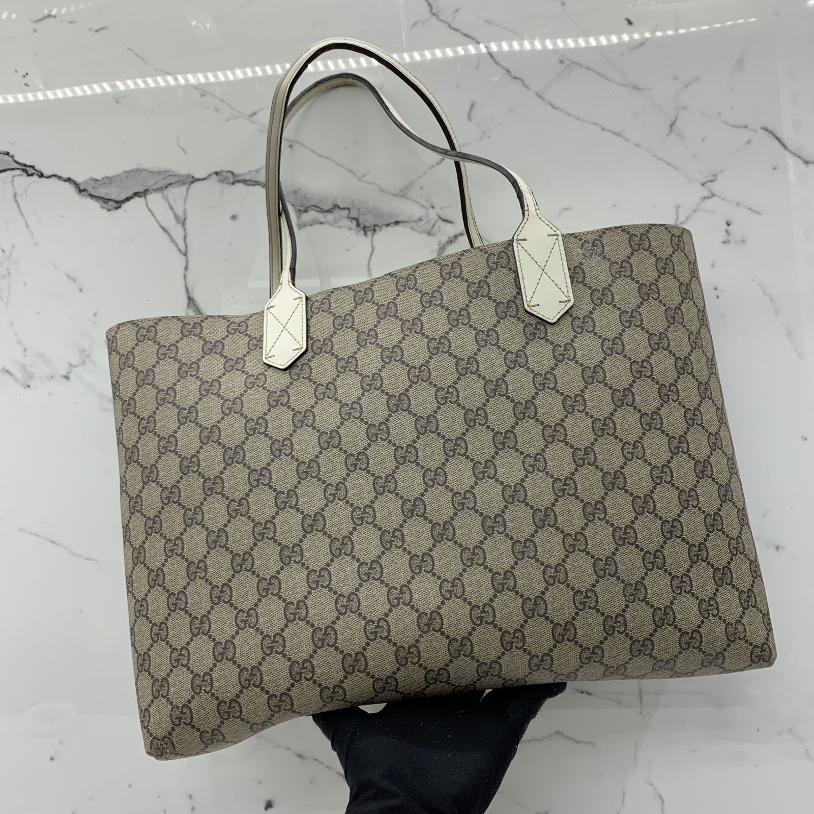 Reversible gg top medium tote