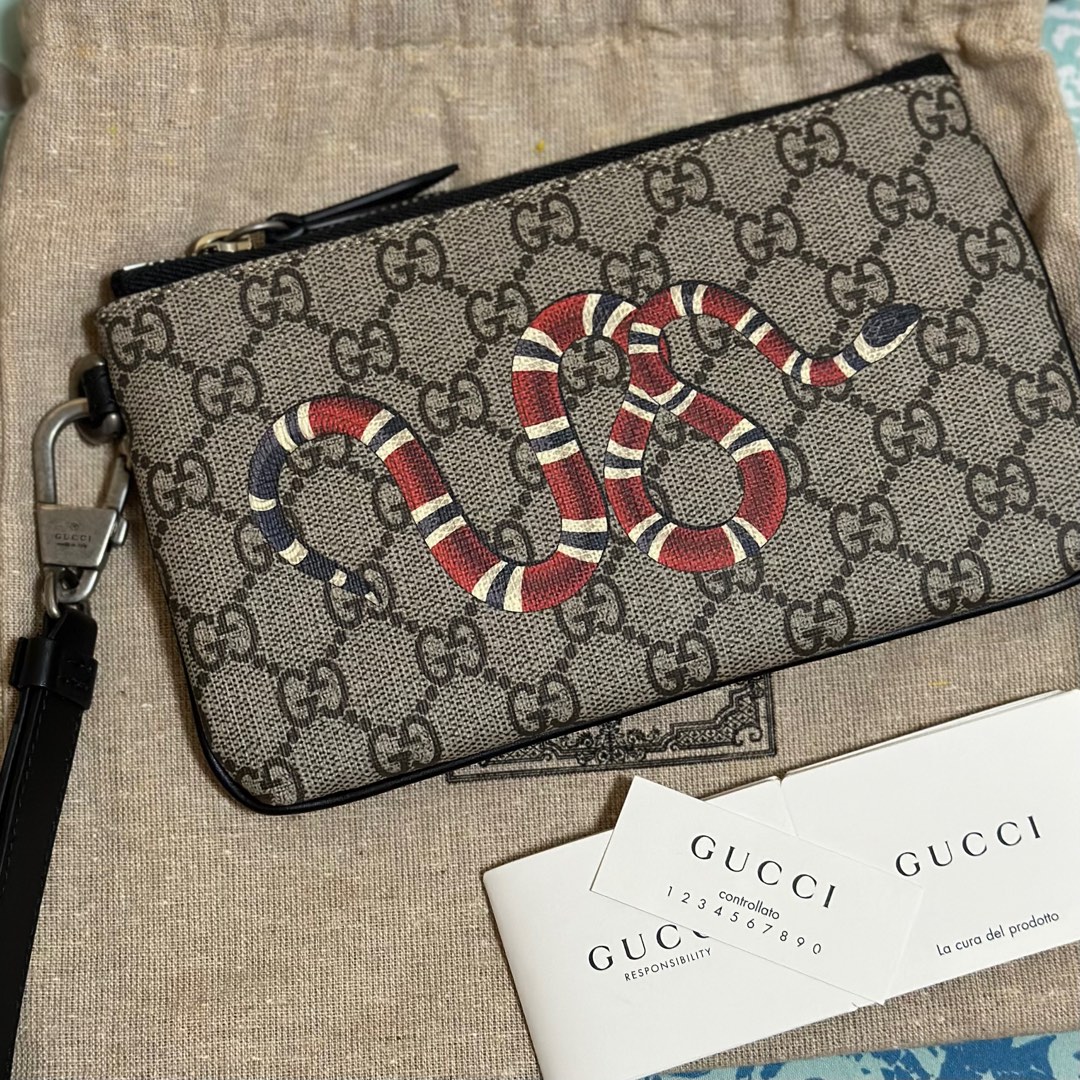 Gucci kingsnake camera bag online