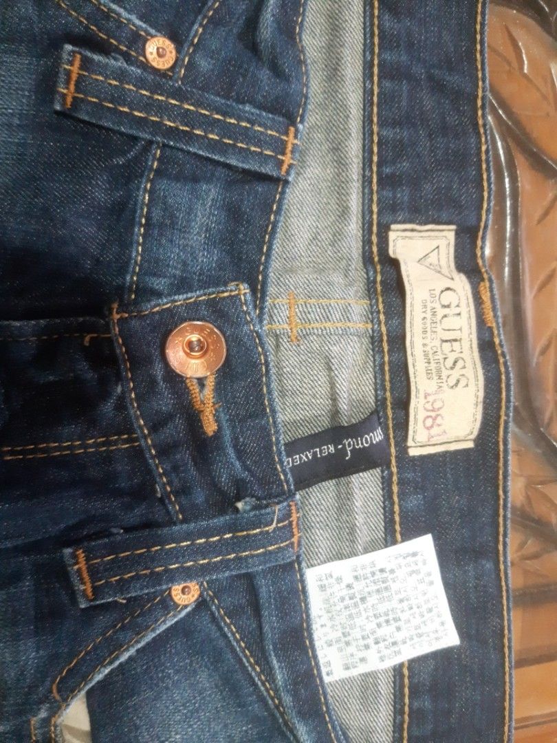 Guess men Jeans Men s Fashion Bottoms Jeans on Carousell