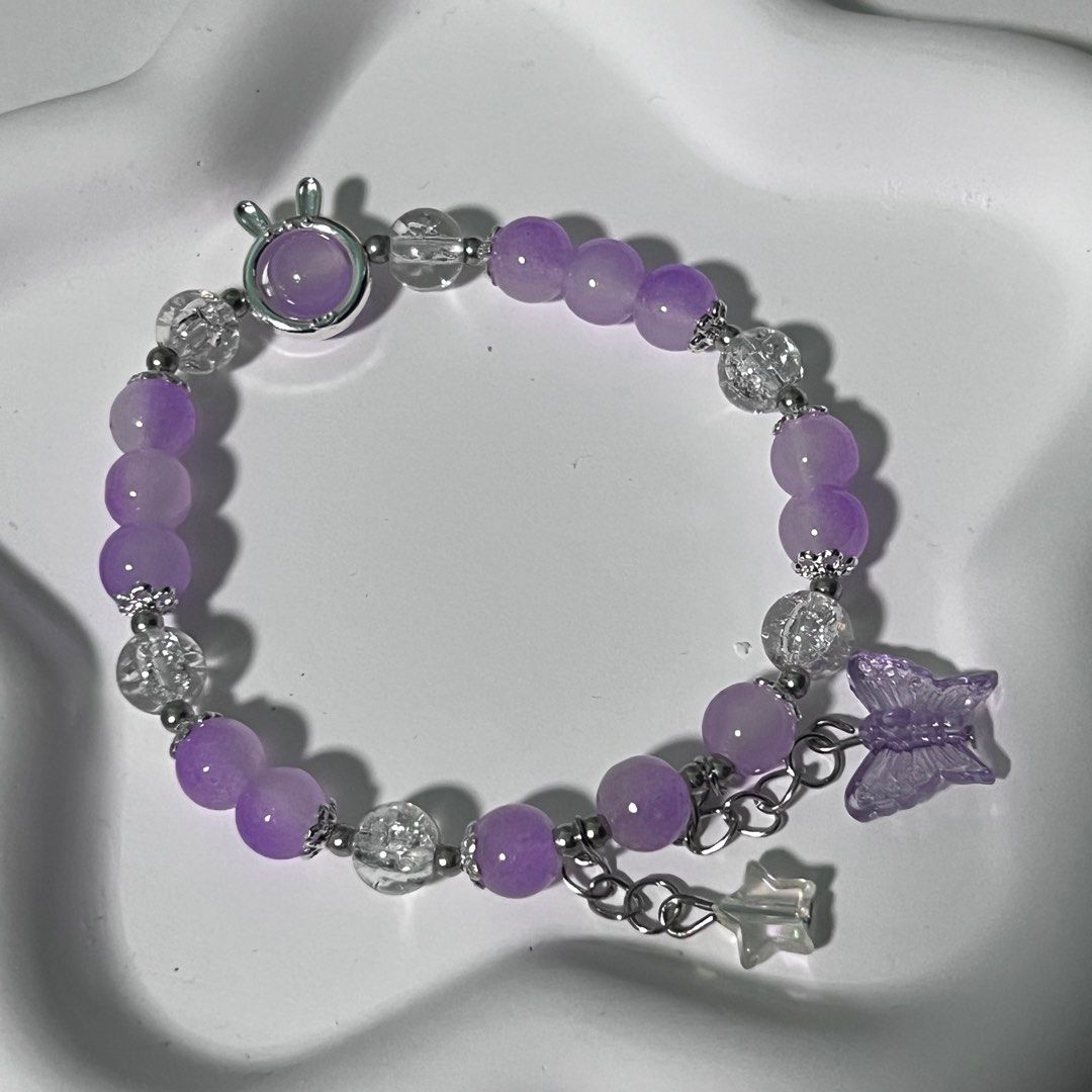 Purple bracelets shop