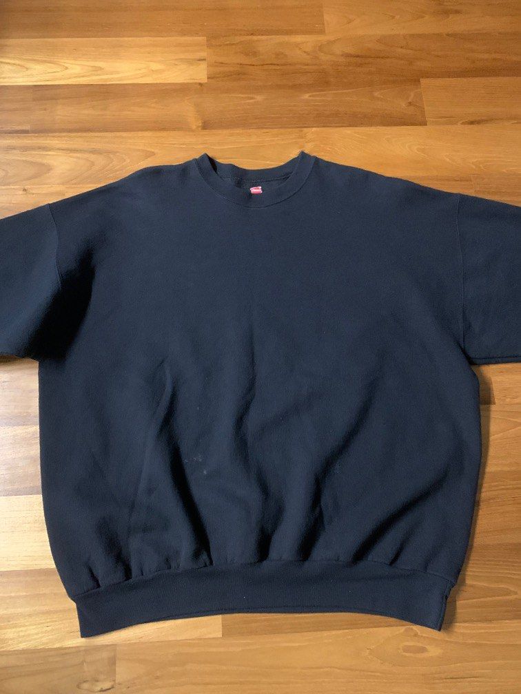 Hanes black deals sweatshirt