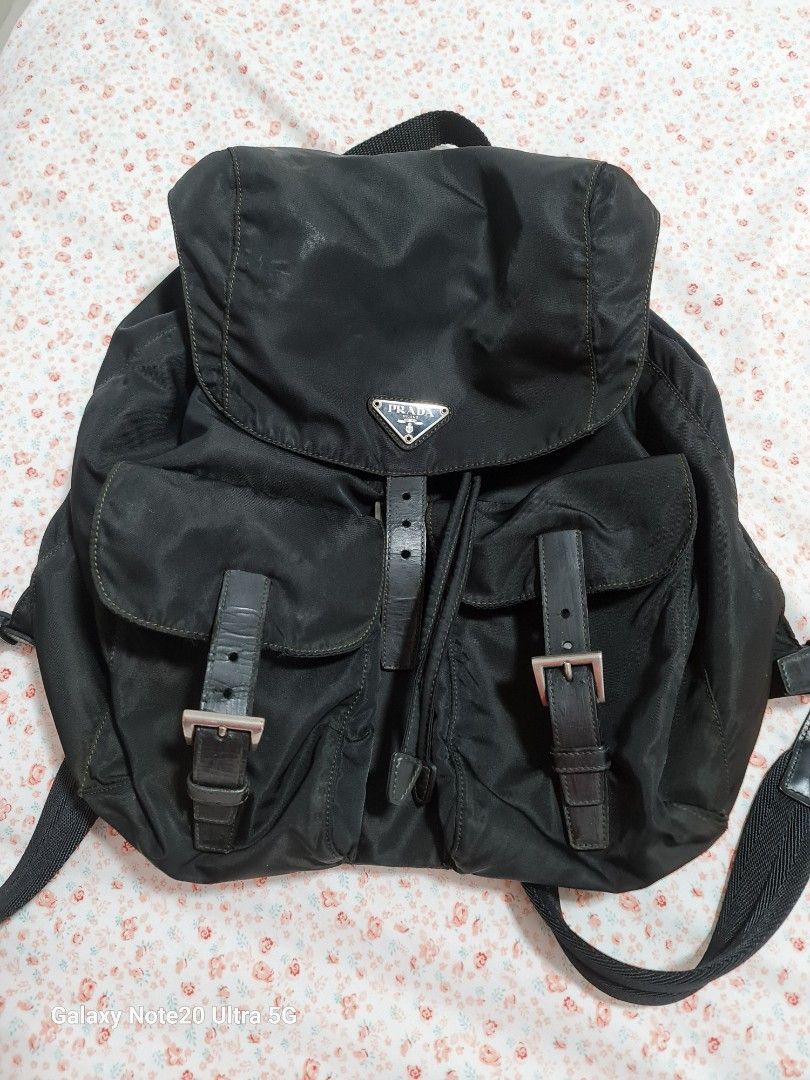 Used prada backpack sale