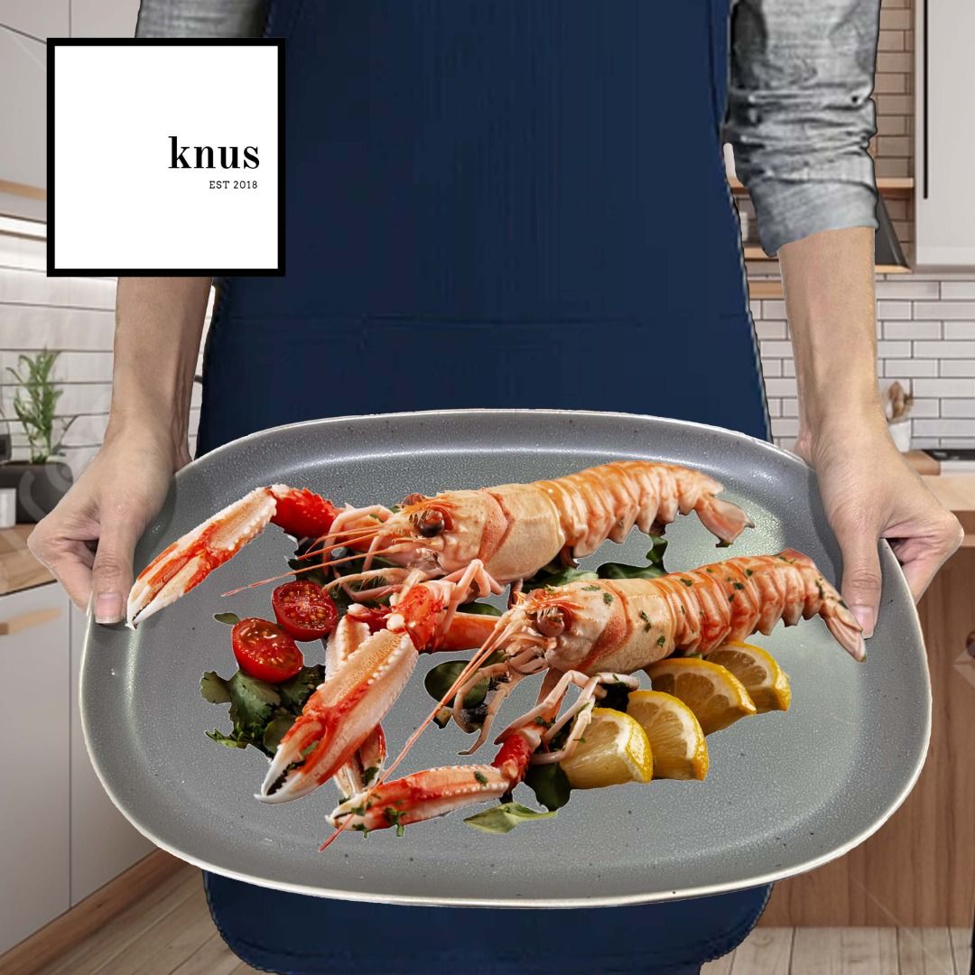 HENRY Dark Grey Rectangular Rounded Edge Big Serving Platter 39x28x2.5 (Category: Dinnerware & Cutlery) located in Quezon City. Submitted by knusph (Listing ID 1264890569, Image 2). Description: ===CLEARANCE SALE !!! === HENRY Dark Grey Rectangular Rounded Edge Big Serving Platter 39x28x2.5 • Ceramic Craftsmanship - Pure clay raw material, in strict accordance with the requirements of each process, bisque-fired at a low temperature then glaze-fir