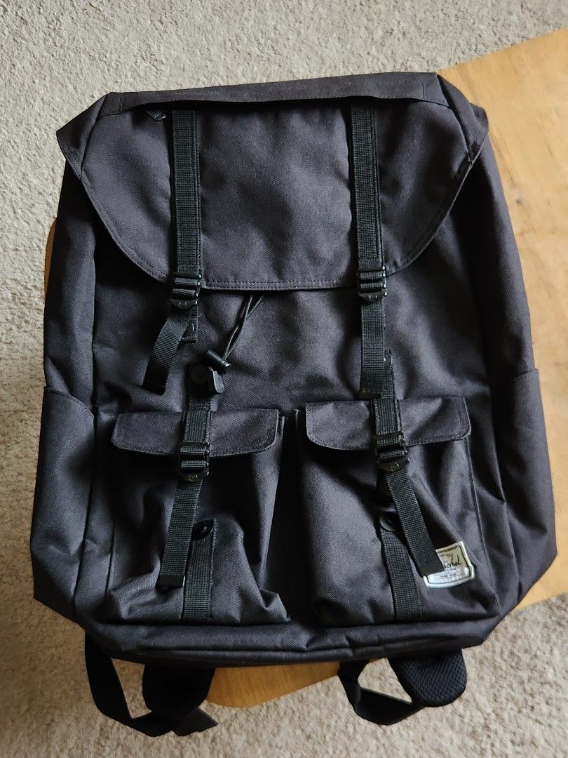 Herschel Buckingham Backpack Full Black Men s Fashion Bags