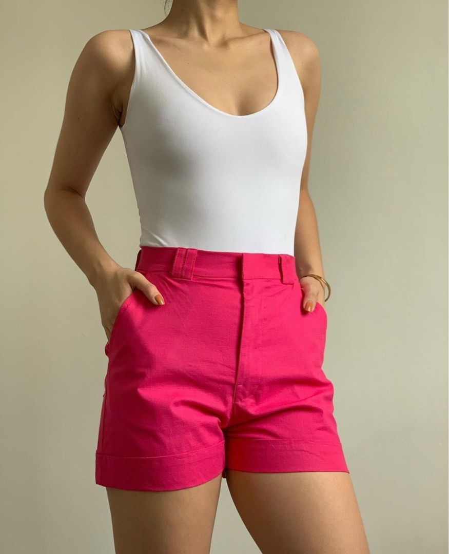 HipGoddess Hot Pink Dawn Shorts (Category: Shorts) located in Alaminos. Submitted by jieche7 (Listing ID 1264842871, Image 1). Description: Once used .