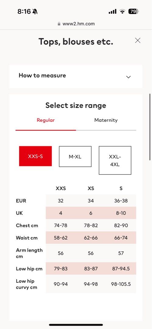 H&m 4xl size discount