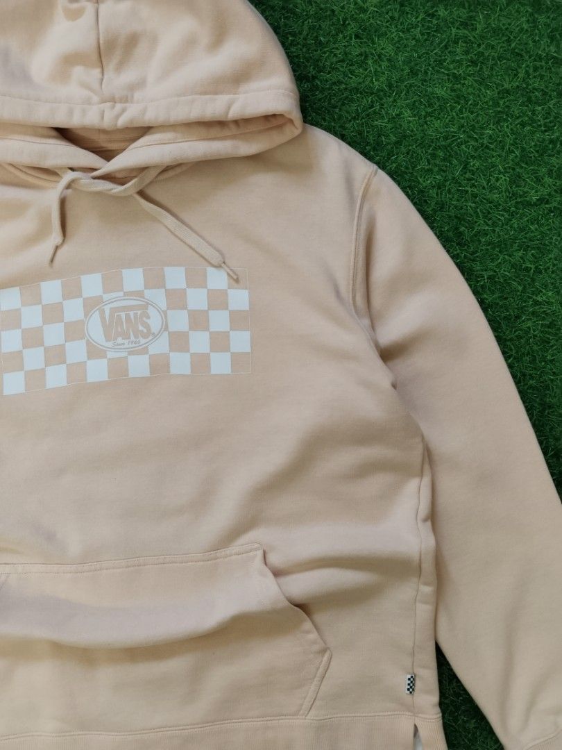 Vans checkered pullover hoodie discount