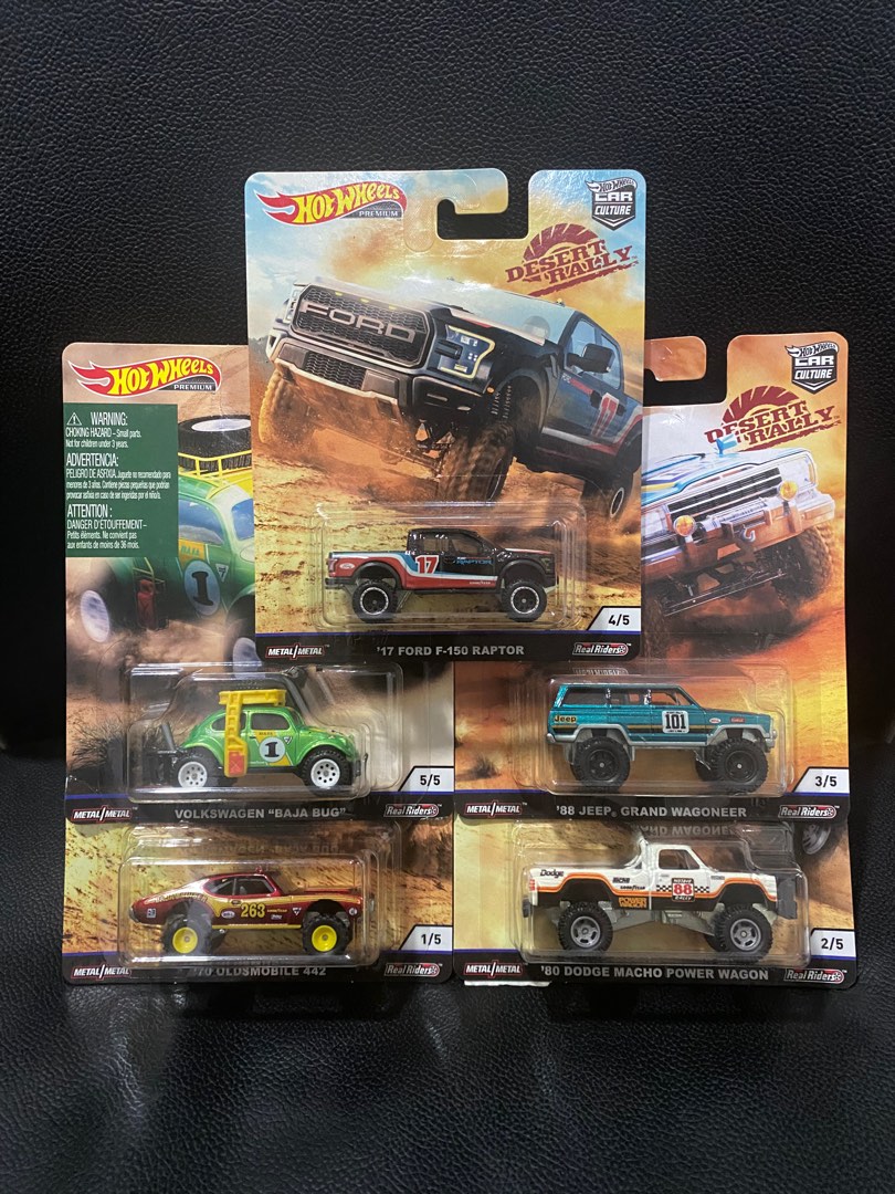 Hot Wheels Desert Rally Set, Hobbies & Toys, Toys & Games on Carousell