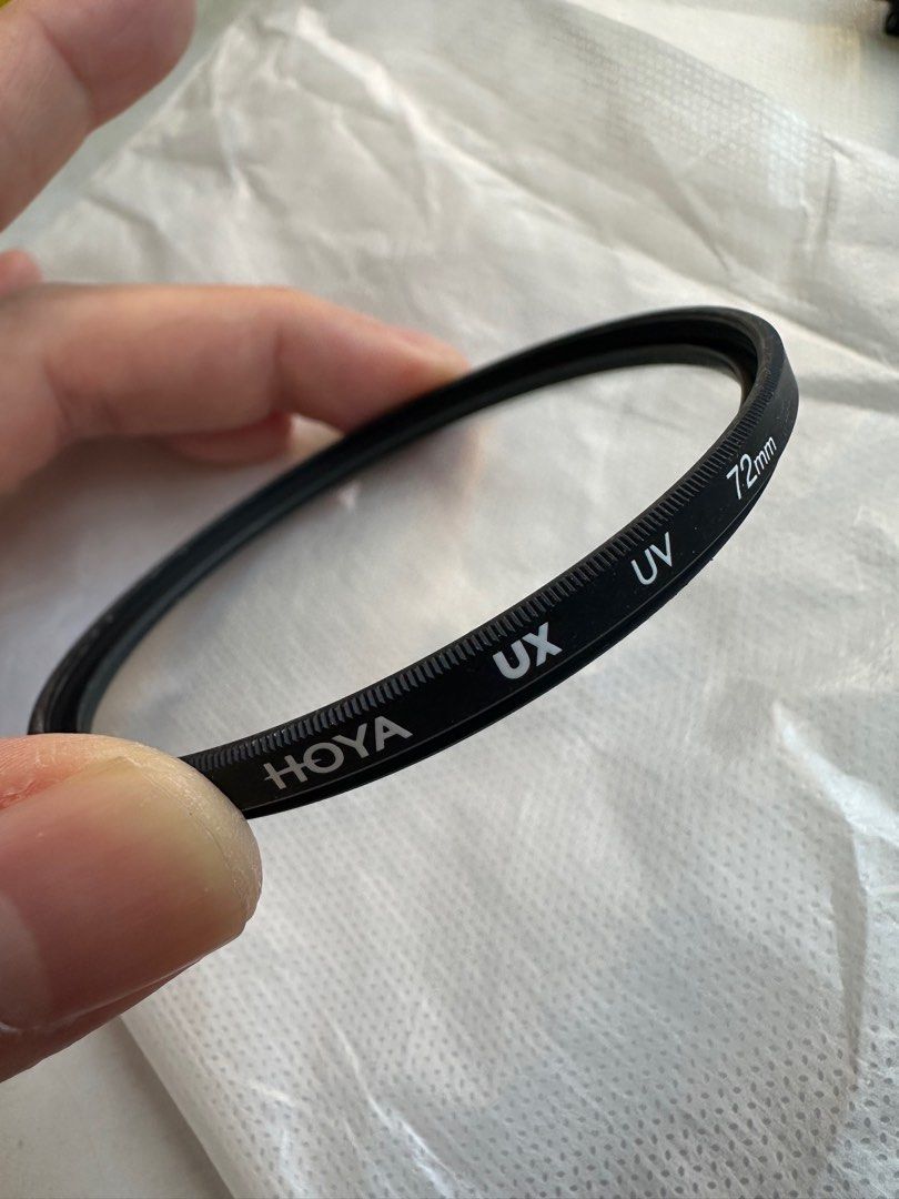 Hoya UX UV 72mm, 攝影器材, 鏡頭及裝備- Carousell