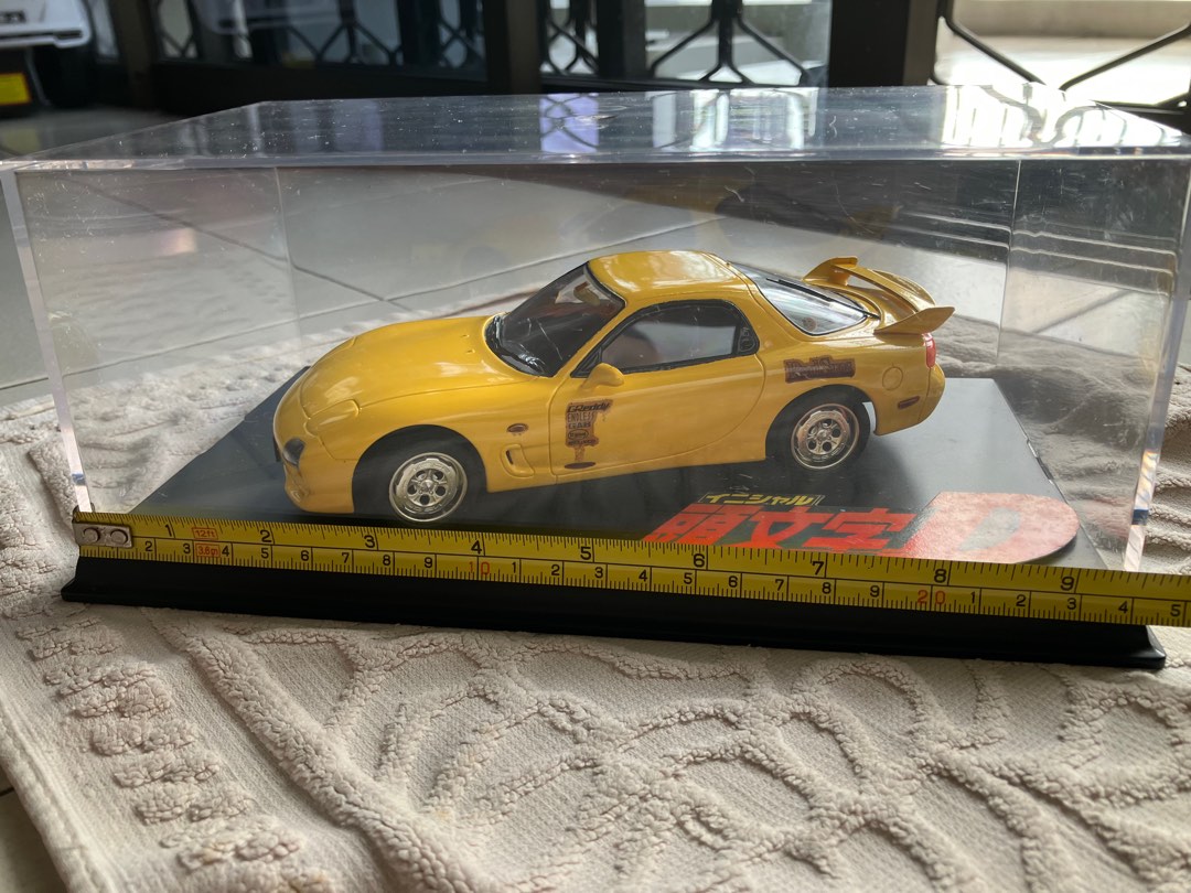 ignition model IG2868 1/18 INITIAL D Mazda RX-7 (FD3S) Yellow ...