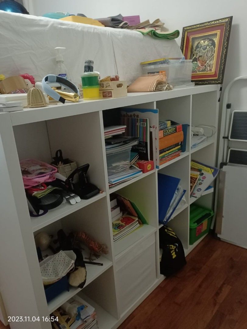 IKEA Kallax Shelf 3x4, Furniture & Home Living, Furniture, Shelves