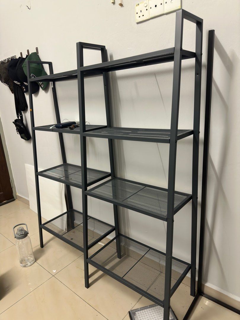 IKEA Lerberg Shelf Black, Furniture & Home Living, Furniture, Shelves