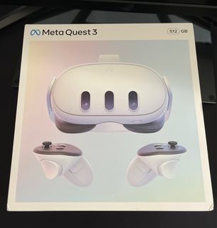 Meta Quest 3 128GB 有保全新未開封, 電子遊戲, 遊戲機配件, VR 虛擬實
