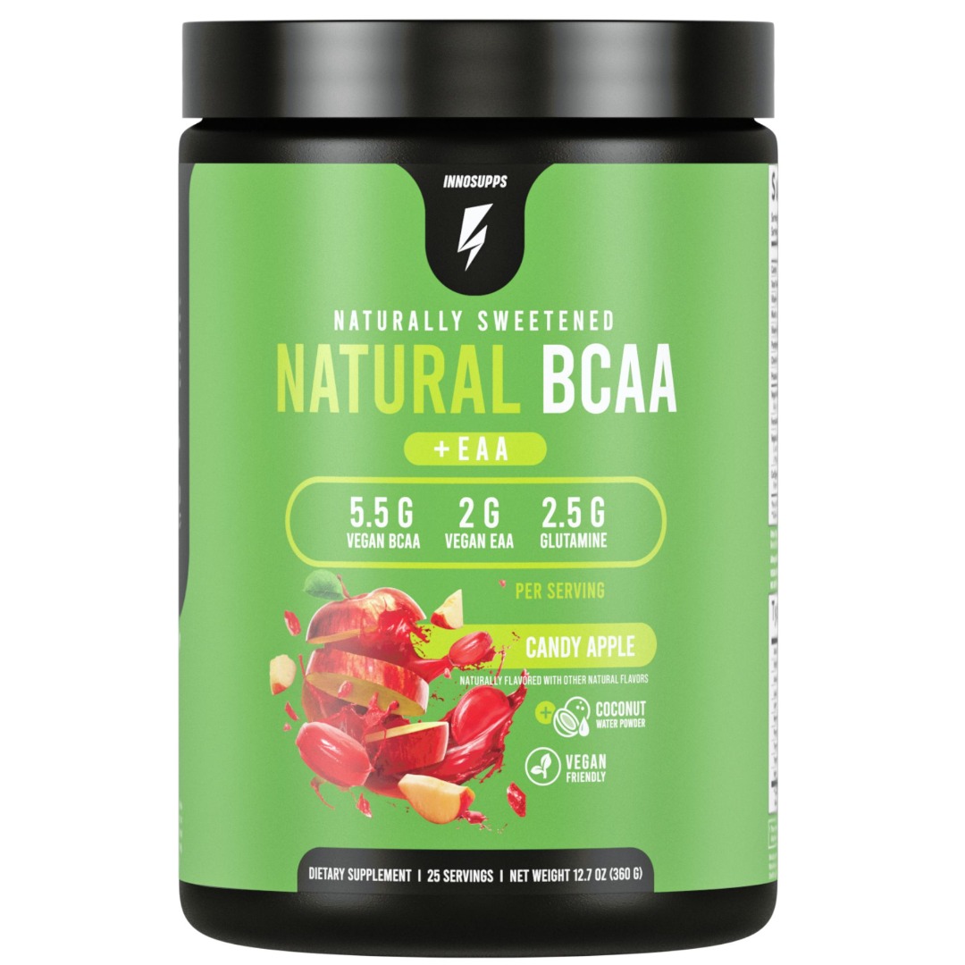 Inno Supps Natural BCAA + EAA Vegan Electrolytes Blend 25 Servings [Mfg