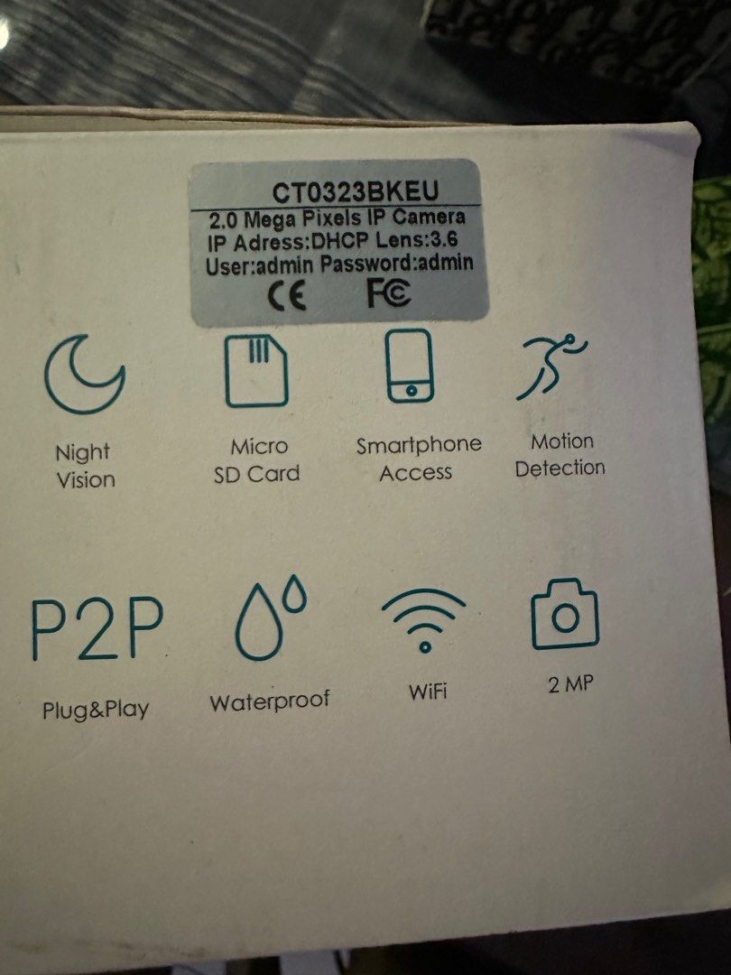 IP Camera (Category: Security Systems & CCTV Cameras) located in Singapore. Submitted by reeya (Listing ID 1264845513, Image 3). Description: There no installation .