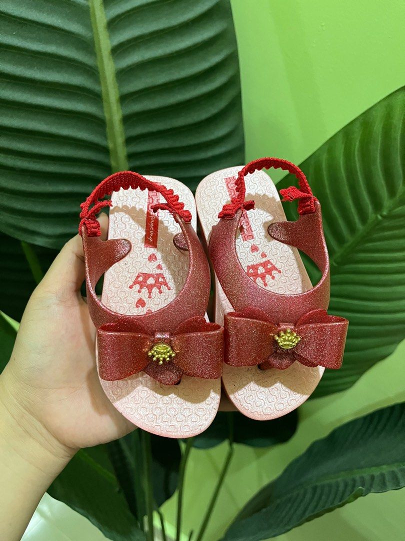 Ipanema Baby Girl Sandal Ribbon US7 13CM Babies Kids Babies