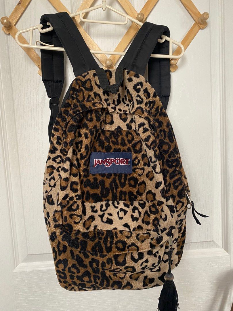 Jansport fuzzy backpack deals