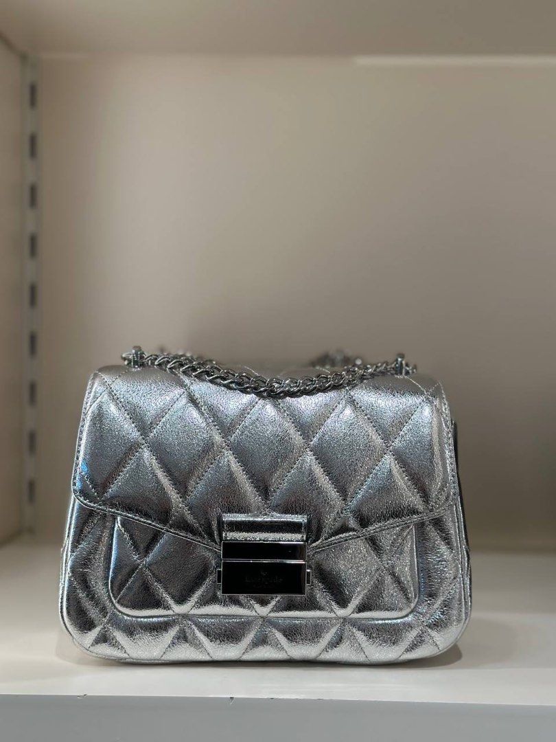 Kate spade discount silver handbag