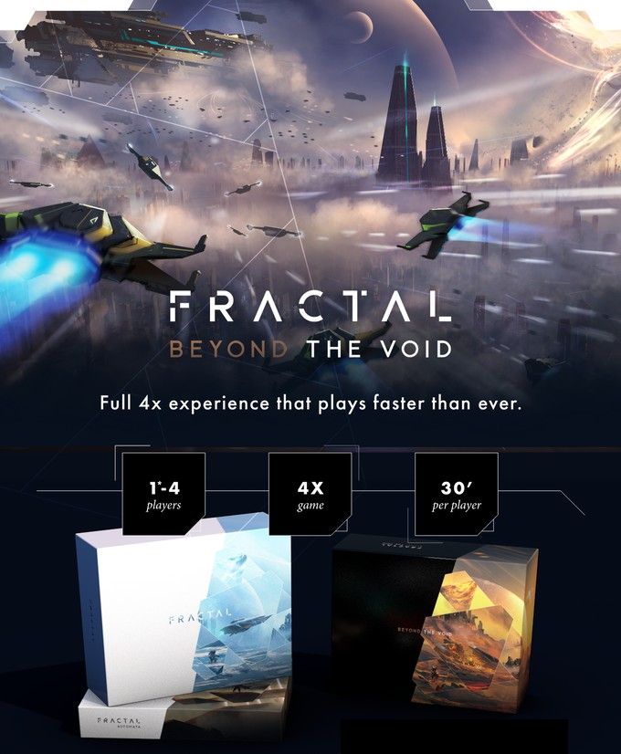 その他 fractal beyond the void   kickstarter Fractal: Beyond the Void by Bored Game Ink — Kickstarter