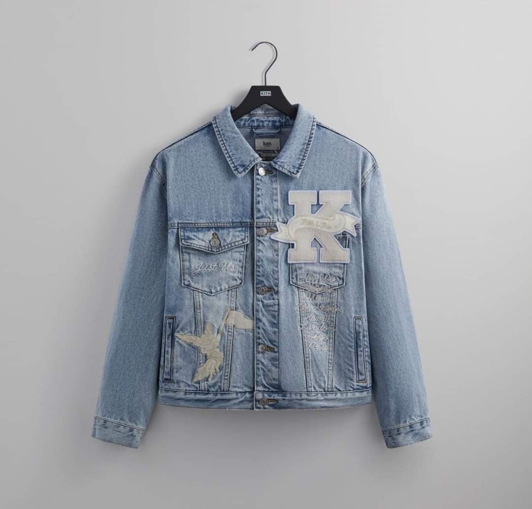 Kith Embroidered Centre Denim Jacket