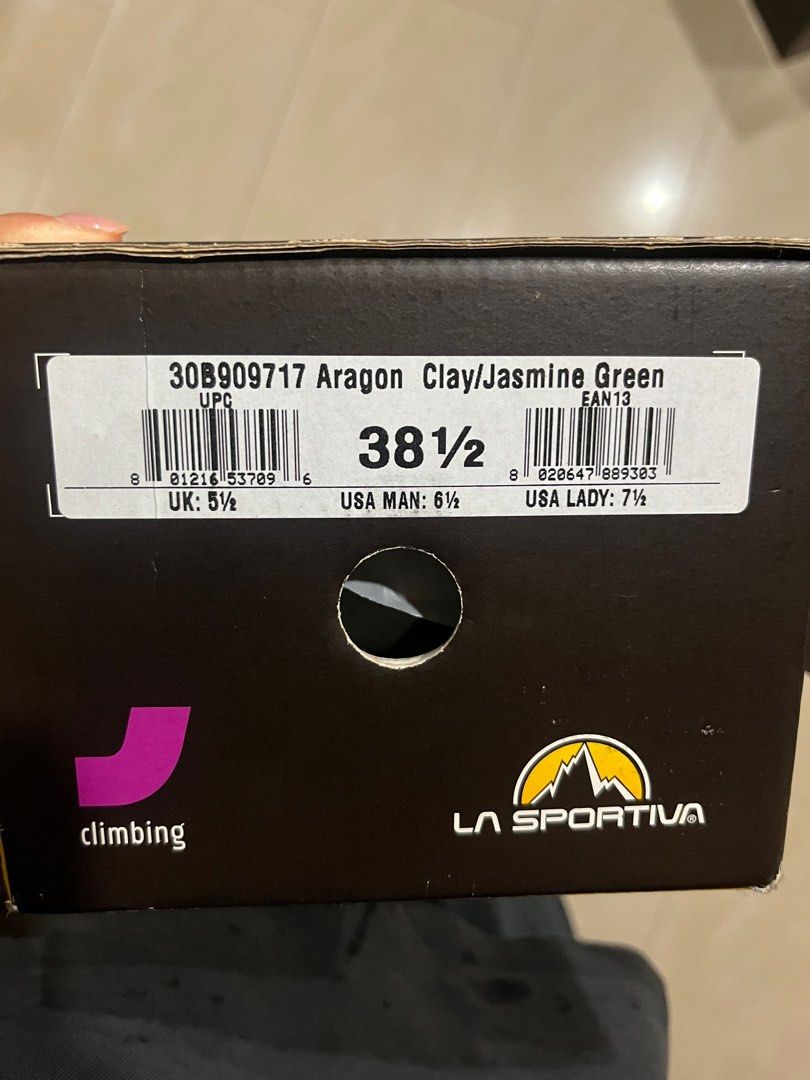 La sportiva climbing discount shoe size chart
