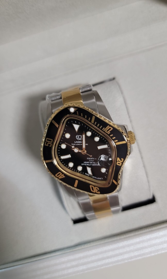 LAARVEE PEA001 SILVER GOLD BLACK BLACK, 名牌, 手錶
