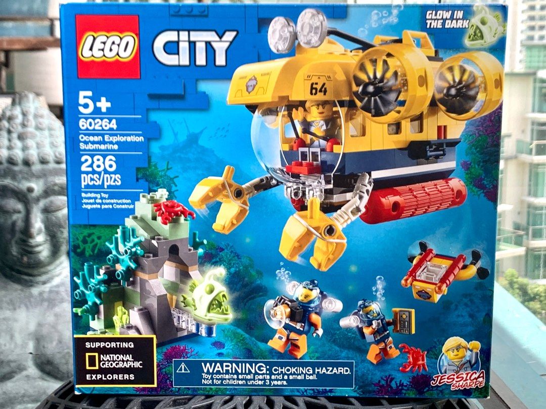 LEGO 60624 NATIONAL GEOGRAPHIC CITY OCEAN EXPLORATION SUBMARINE