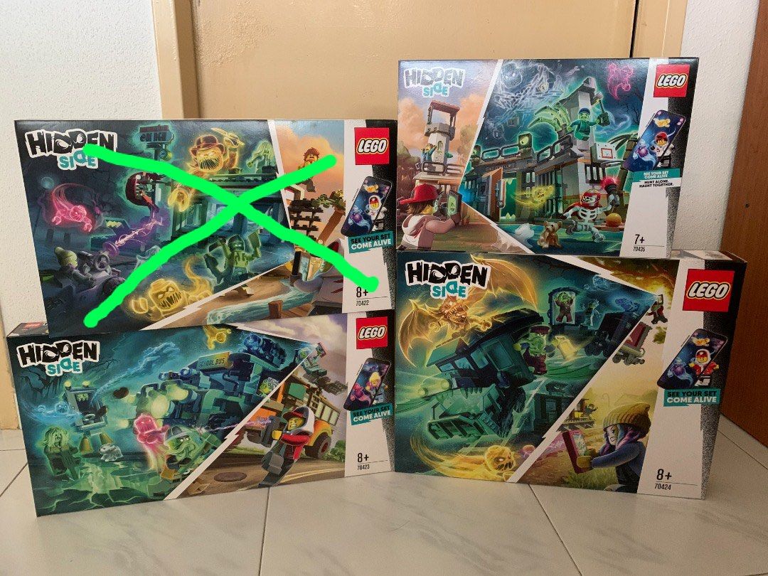 Lego Hidden Side Clearance Sale 70422 70423 70424 70435