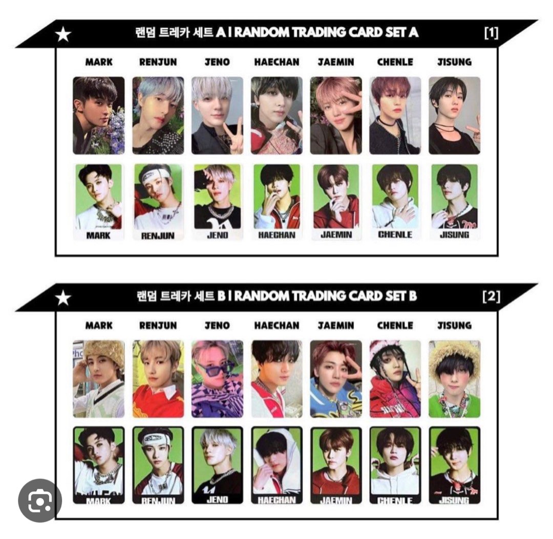 ISTJ NCT DREAM Japan ver photo card トレカ lf/wtb nct dream istj mark trading card pc, Hobbies & Toys